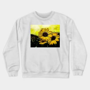 Sunflowers - Abstract Crewneck Sweatshirt